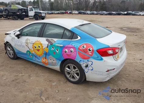 2017 Chevrolet Cruze Lt Auto из США, поврежденный, VIN 1G1BE5SM5H7254371